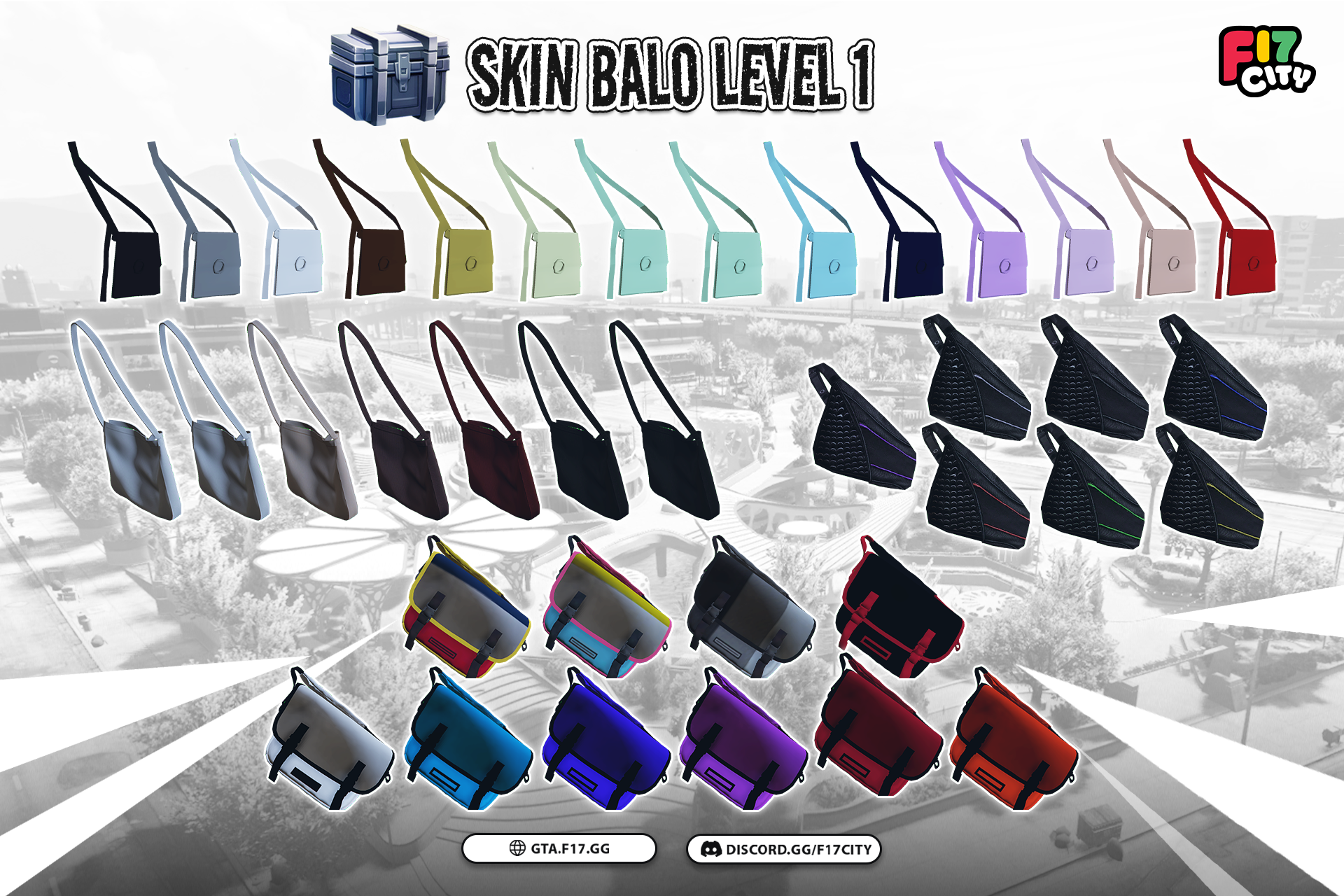 SKIN BALO | Tổng hợp tất cả các Skin Balo