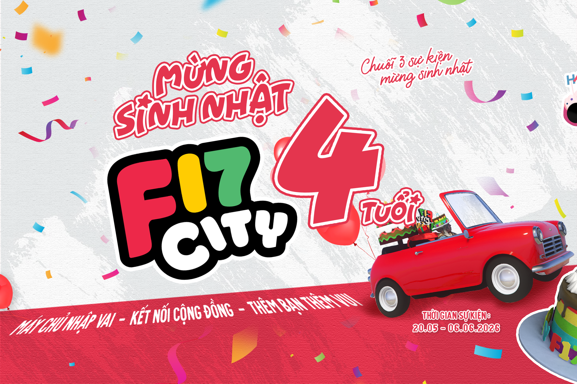 EVENT | SINH NHẬT 4 NĂM F17CITY 2026