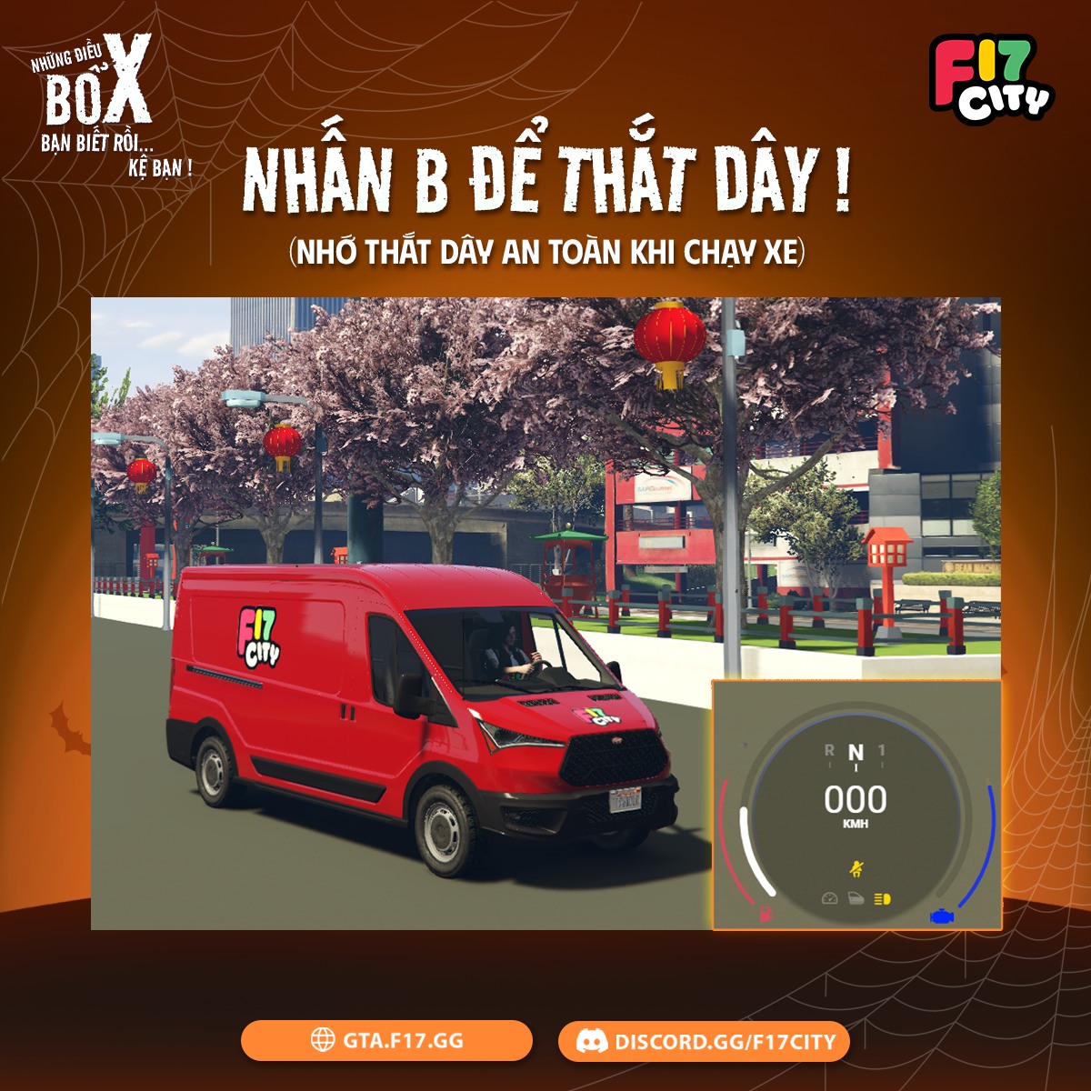 Thắt dây an toàn khi chạy xe
