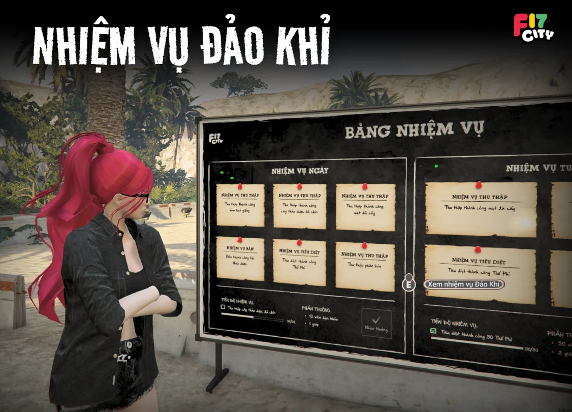 Hướng dẫn nhiệm vụ Đảo Khỉ