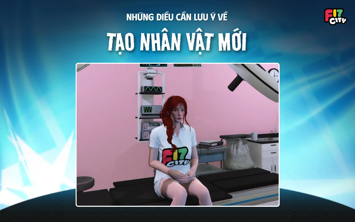 Lưu ý khi tạo nhân vật mới